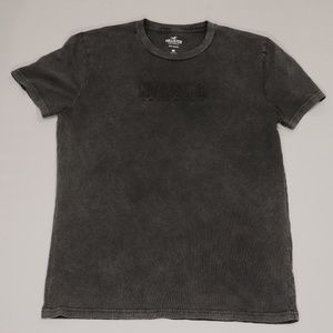 HOLLISTER BLACK WASHED TEE